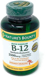 Vitamina B12 sabor cereza 2500 mcg - Nature's Bounty (bote con 300 tabletas)