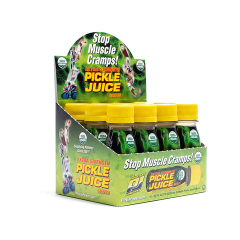 Pickle Juice - Shots de Jugo de pepinillo 100% natural (paquete con 12 piezas)