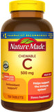 Vitamina C masticable 500 mg- Nature Made (bote con 150 tabletas)