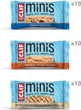 Clif Bar - Barras energéticas mini sabor variado (paquete con 30 piezas)