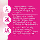 Probióticos Garden of Life Daily Women's - (Bote con 30 cápsulas)